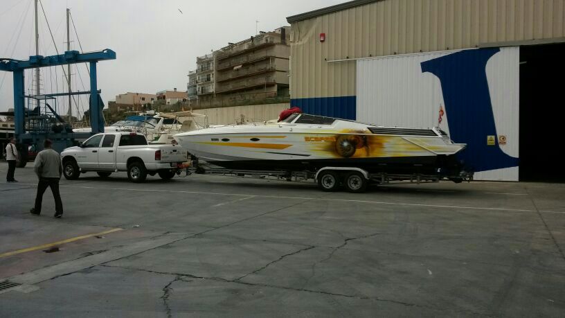 Boat transport gallery